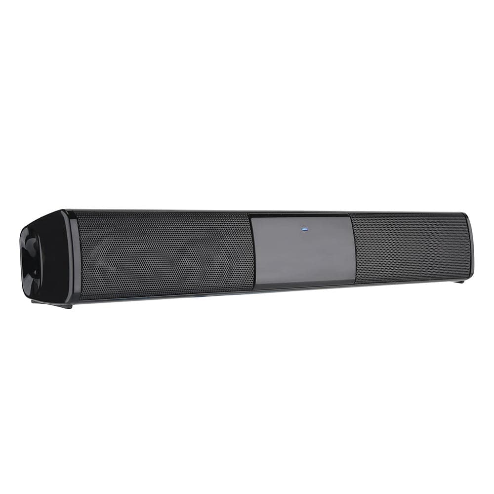 Wired Portable Family Stereo Surround Soundbar Speaker Black