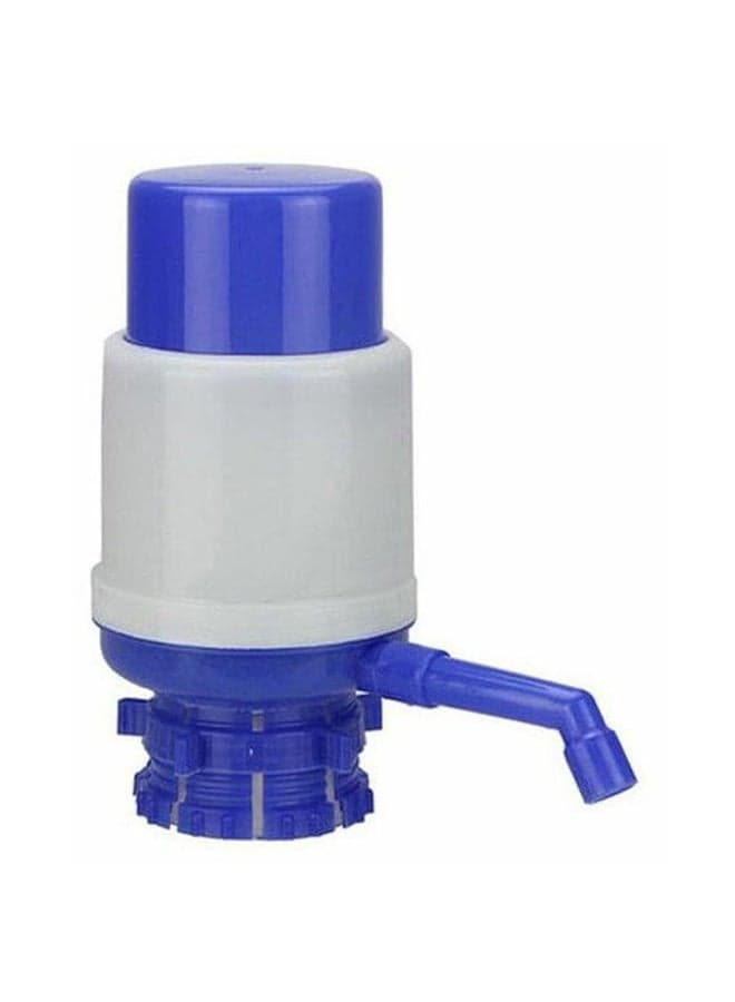 Hand Press Manual Pump Water Dispenser Blue/Grey