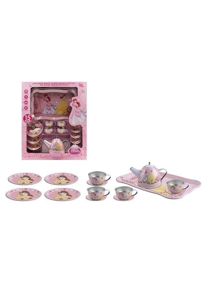 15-Piece Disney Princess Tableware Set