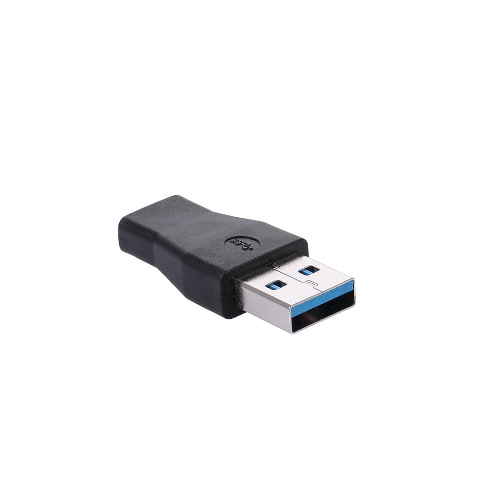 USB 3.0 Male To Type-C Female Adapter Black