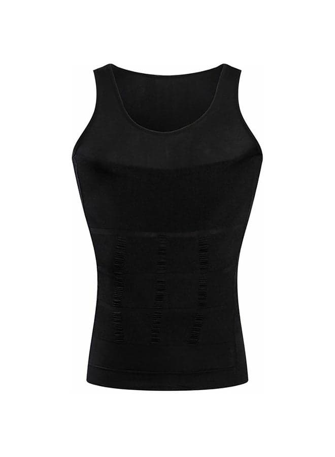 Slimming Body Shaper Undershirt Black