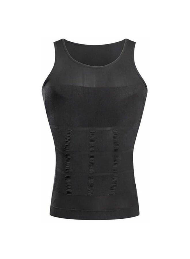 Slimming Body Shaper Undershirt Black