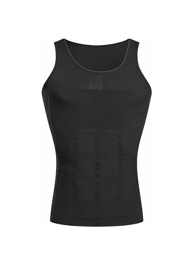 Slimming Body Shaper Undershirt Black