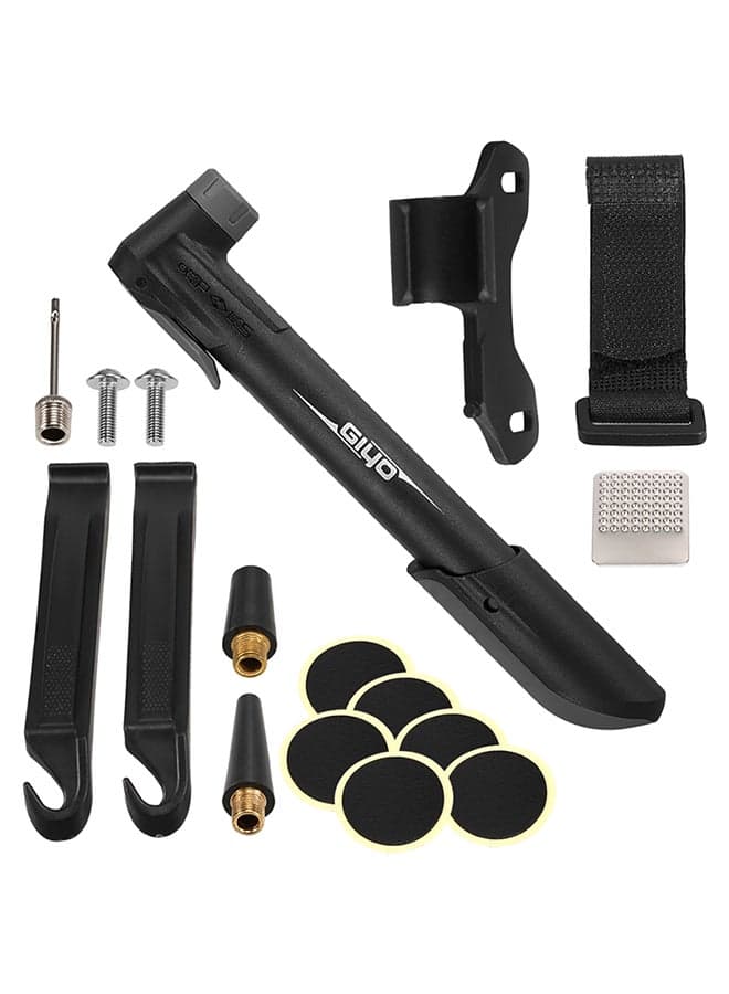 Mini Bicycle Air Pump 22x3x9cm