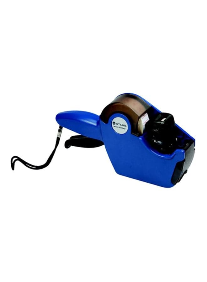 8-Digit Single Line Labeler Blue/Black