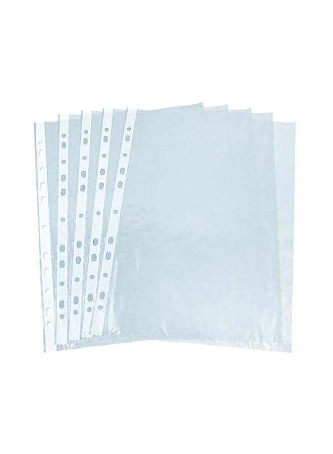 100-Piece A4 Sheet Protector Set Blue