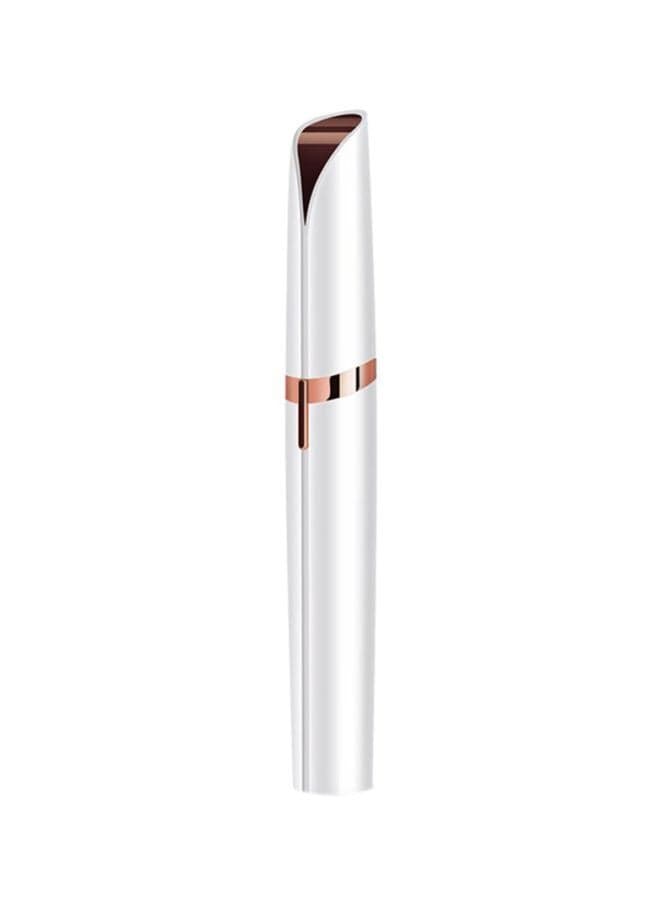 Portable Hair Removal Electric Shaver White/Gold