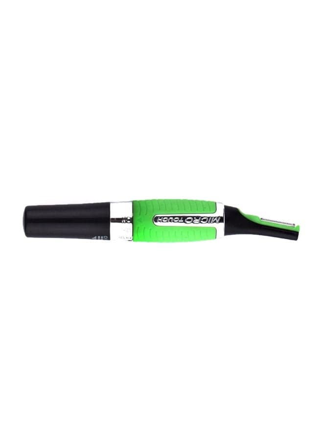 Micro Touch Multifunctional Hair Trimmer Green/Black 21.5x10.5x3cm