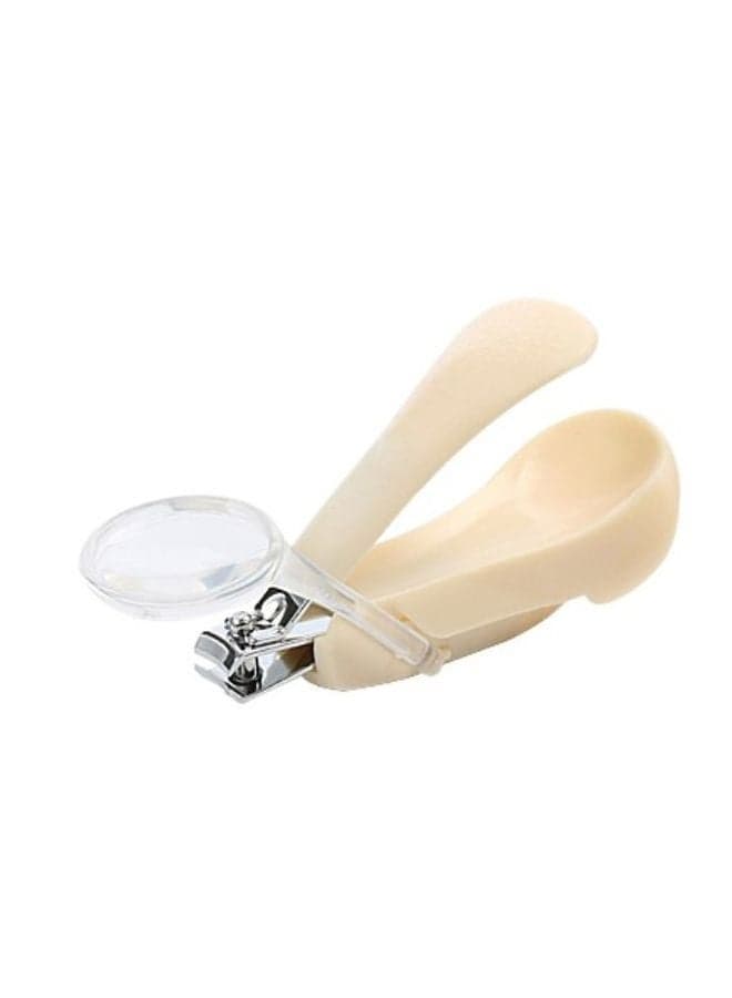 Nail Clipper With Magnifier Yellow