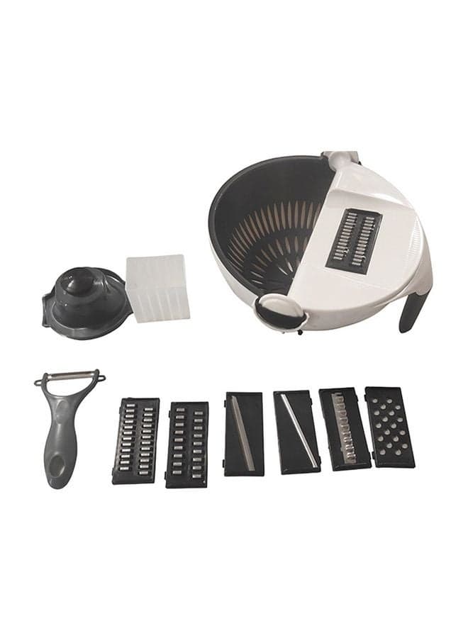Wet Basket Vegetable Cutter White