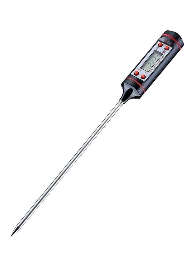 Digital Cooking Meat Thermometer Silver/Black 5.9inch