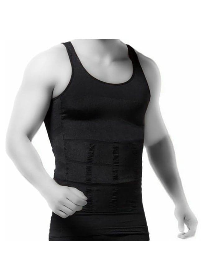 Sleeveless Slimming Shapewear Undershirt Black