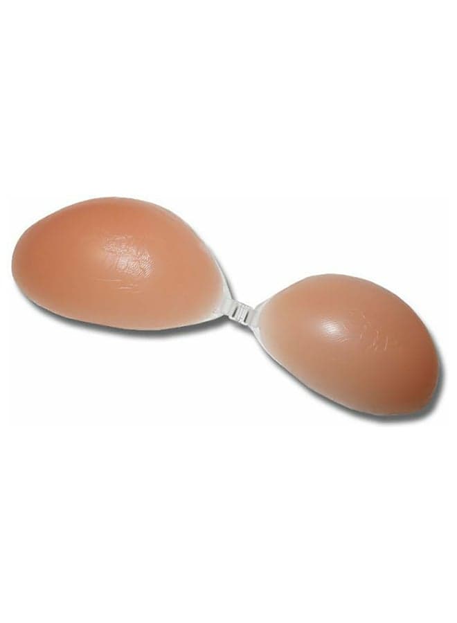 Invisible Strapless Backless Bra Beige