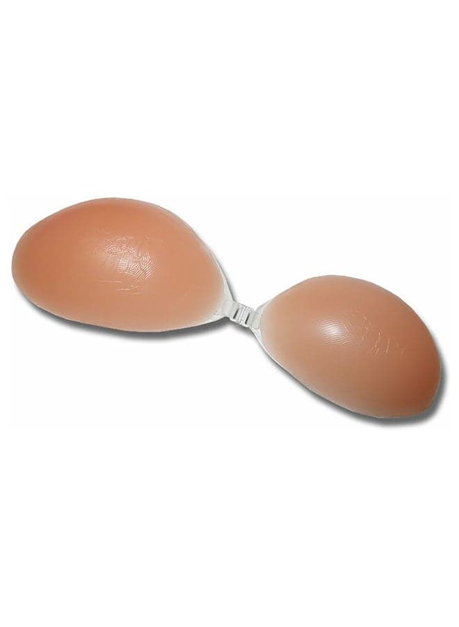 Invisible Strapless Backless Bra Beige