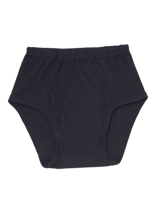 Solid Brief Black