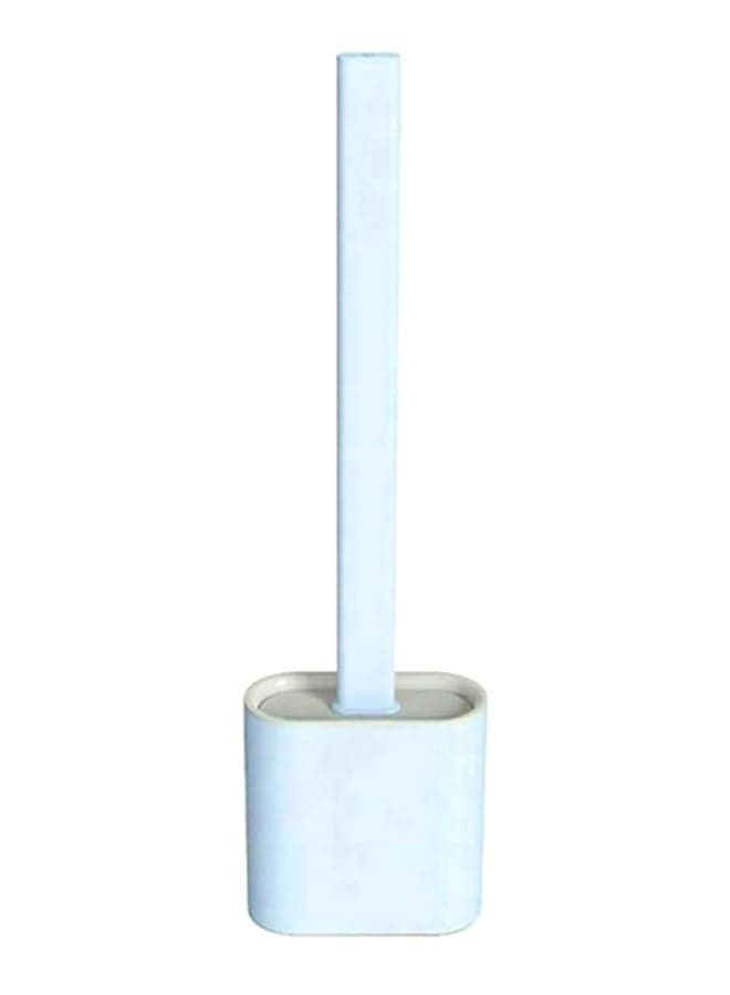 Silicone Toilet Brush With Base Blue 3610x10cm