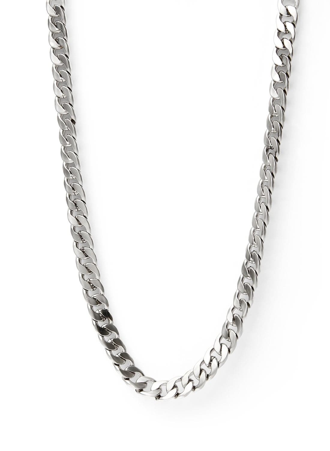 Silver Plated Mariner Link Necklace