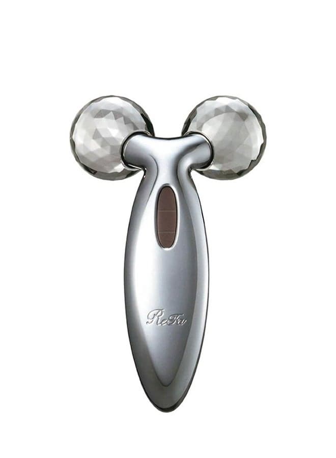 Platinum Solar Electric Roller 3D Massager Silver
