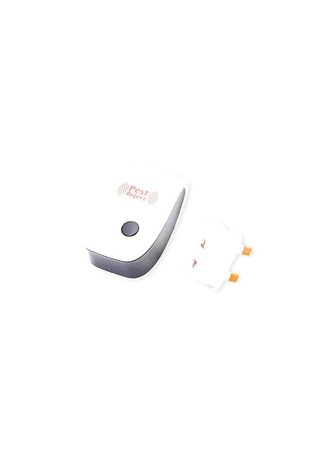 Electronic Ultrasonic Pest Repeller White