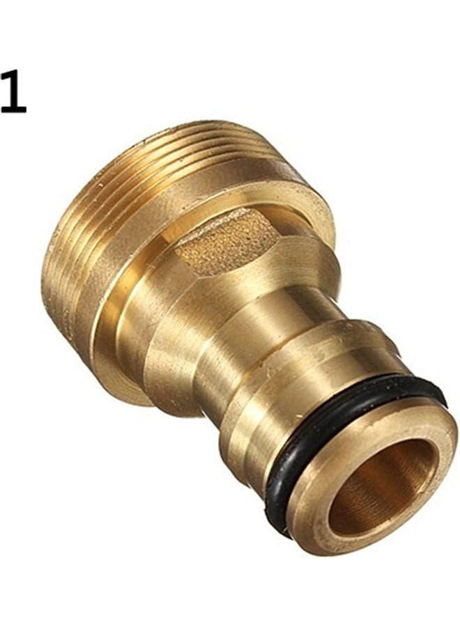 Home Male Quick Threaded Tap Connector Adaptor Car Garden Water Hose Pipe Spray Multicolour one size cm