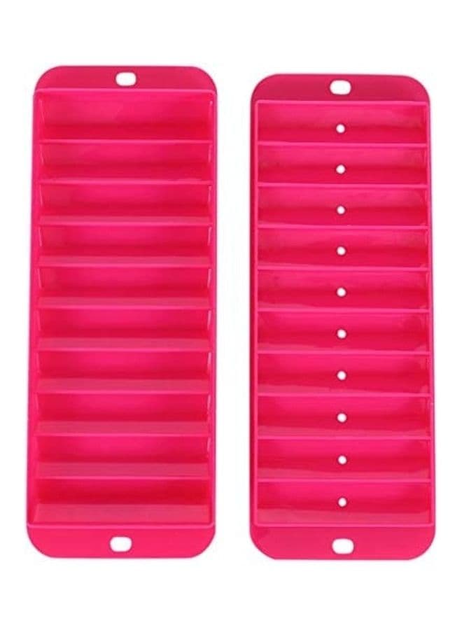 Rectangle IceCube Tray Mould Pudding Jelly Chocolate Mold Maker blue