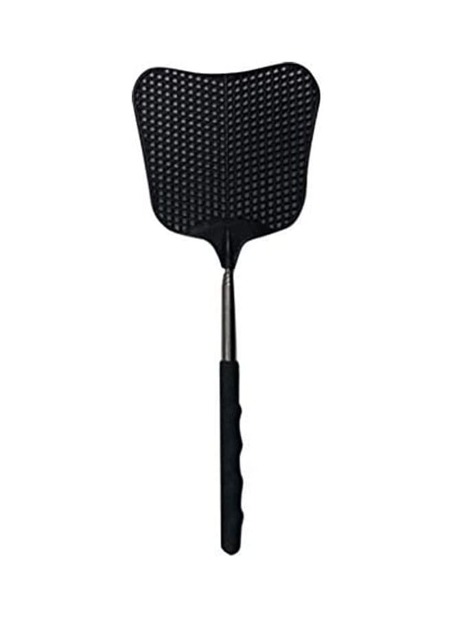 1PC Extendable Upgrade Swatter Portable Strong Flexible Manual Telescopic Handle blue