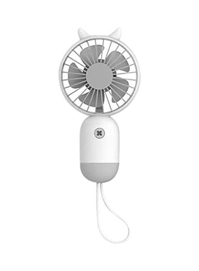 Portable Folding Small Fan Charging Portable USB Charging Handheld Electric Fan blue