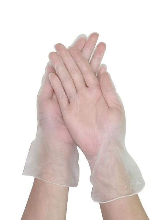 100-Piece Thicken Disposable Waterproof Gloves 27*8*27cm