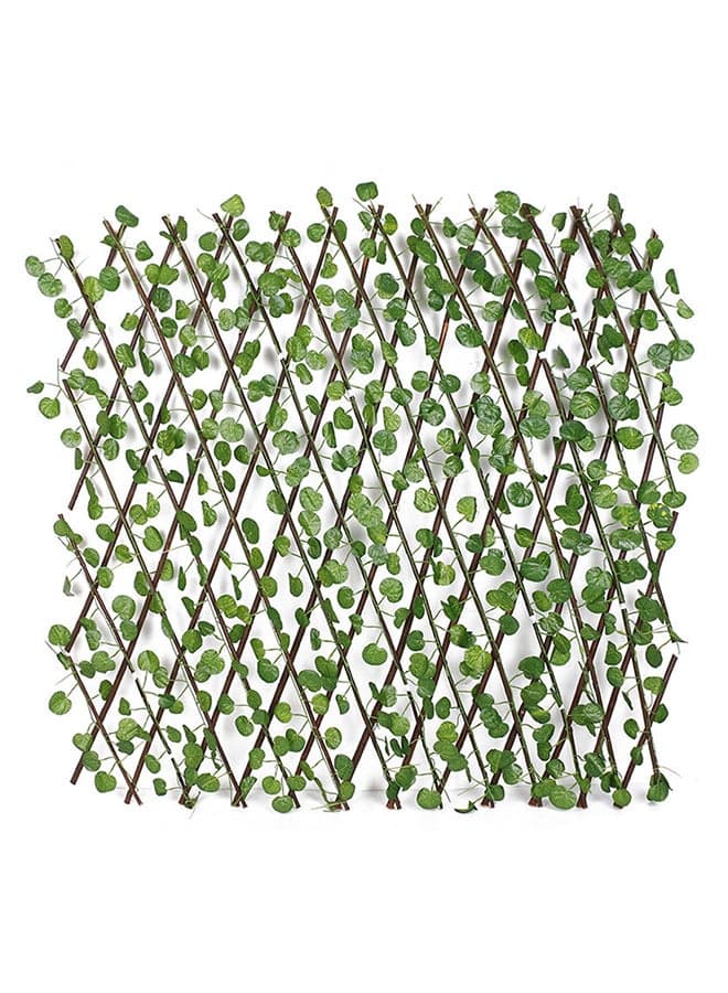 Simulation Telescopic Fence Green 43 x 2cm