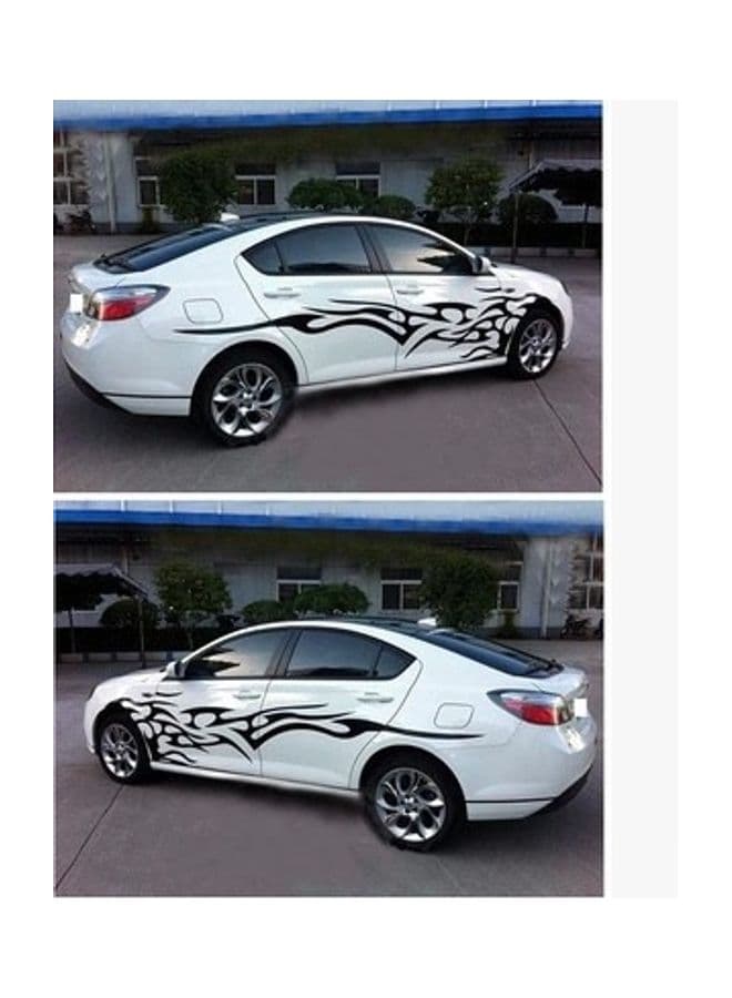 3D Flame Totem Decals Car Stickers Full Body Car Styling Vinyl Decal Sticker for Cars Decoration