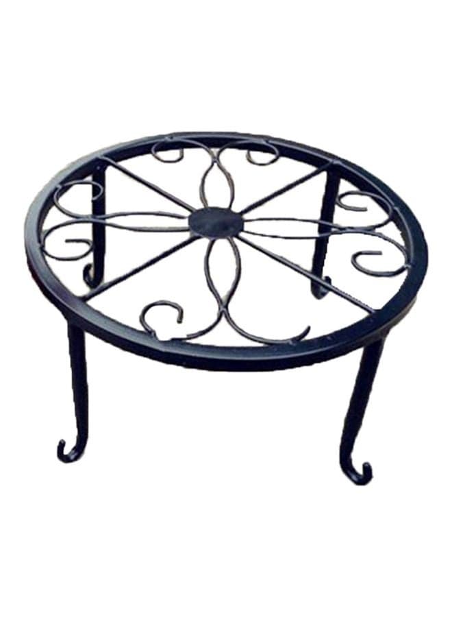 Plant Floor Rack Stand Black 24x24x13cm