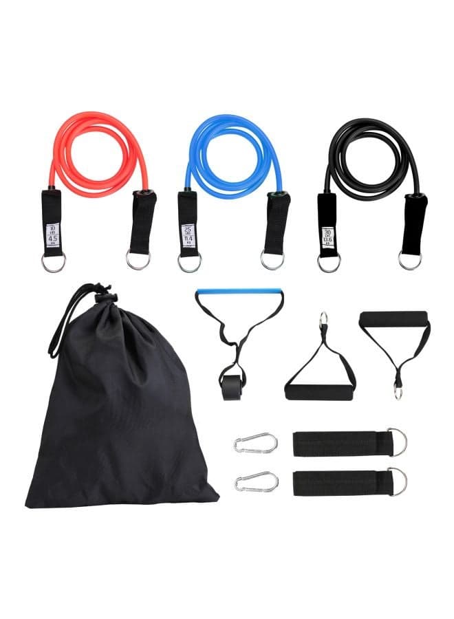 11-Piece Exercise Band Set 22x6x19cm
