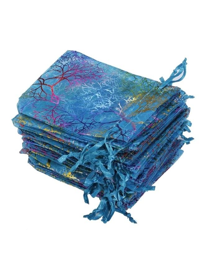 25-Piece Coralline Organza Party Favor Gift Bag