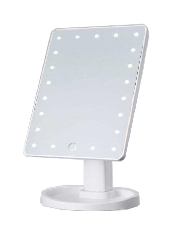 Vanity Mirror White/Silver