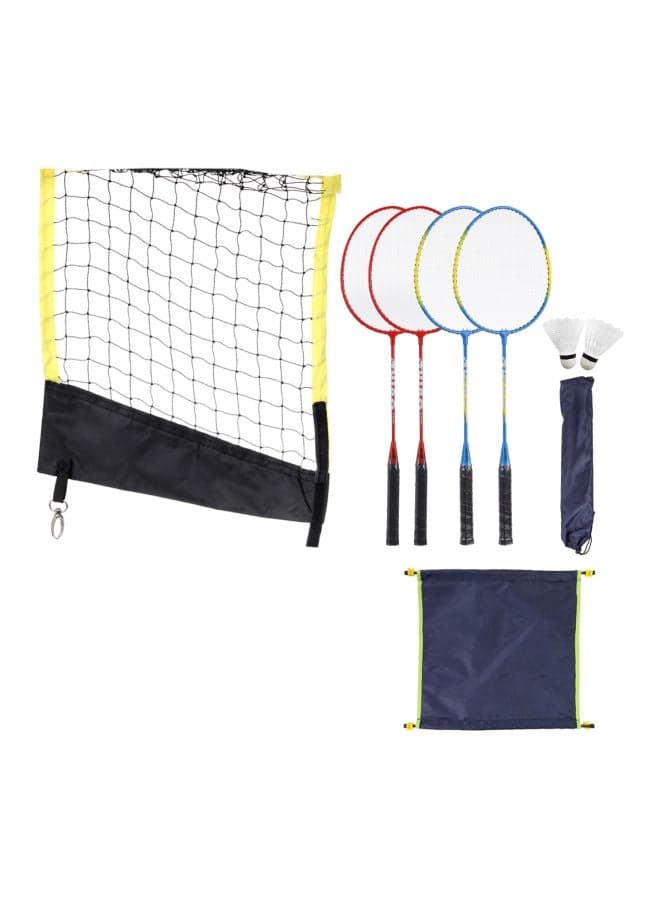 9-Piece Badminton Racket Set