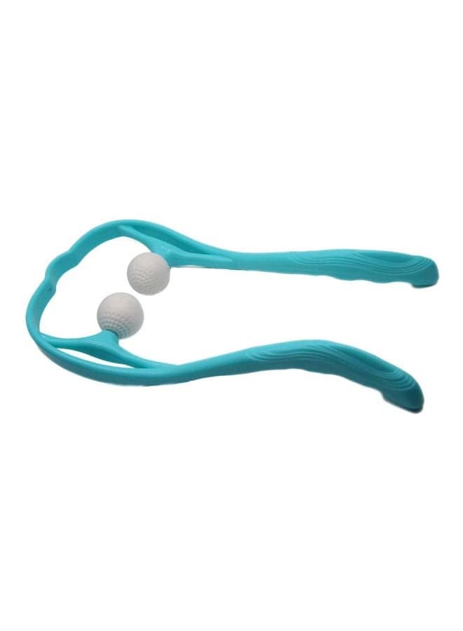 Double Trigger Pointed Roller Neck Massager