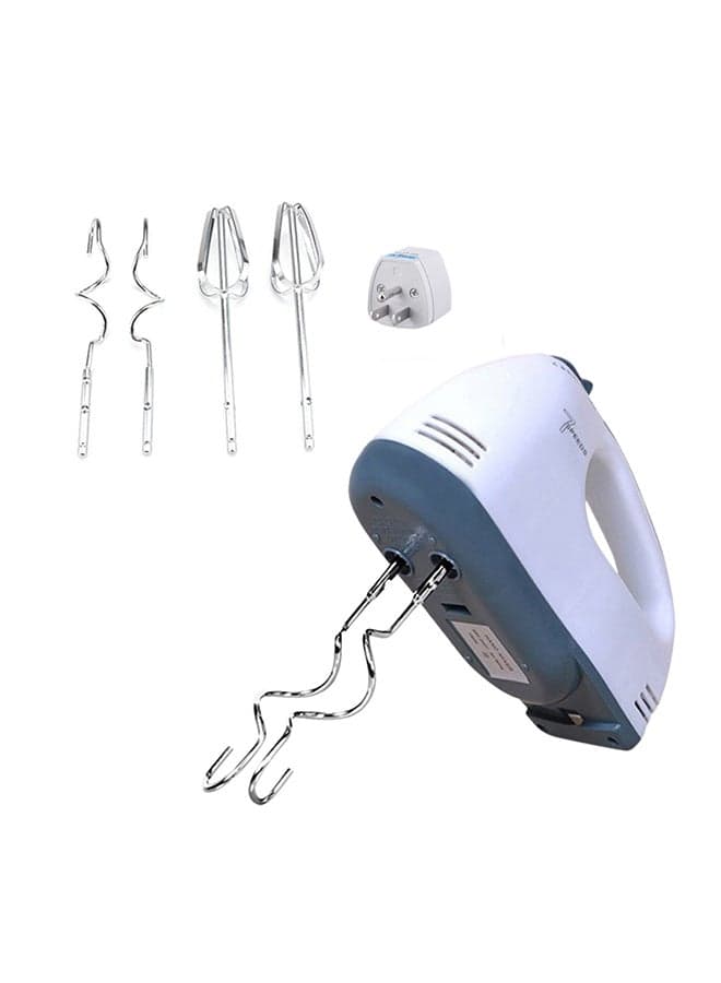 Electric Cake Mixer White 19.6x16.7x8.3cm
