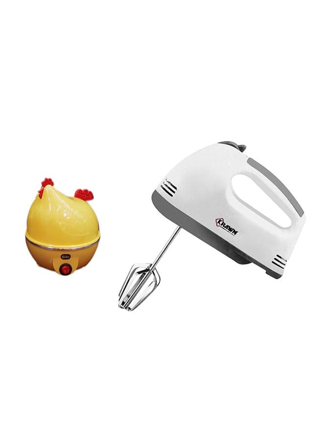 Egg Boiler With 7 Speed Electric Beater 350 W 6902016009287 Yellow