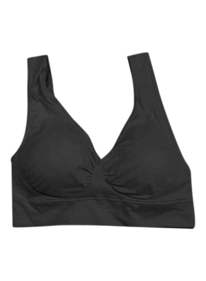 Padded Sports Bra Black
