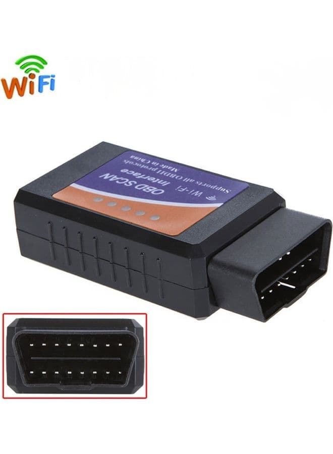ELM 327 Wifi V1.5 OBD2 OBDII Car Diagnostic Scanner PIC18F25K80 Chip OBD 2 Auto Code Reader Android/IOS Diagnostic-Tool Models:A-WB18A-H Type:neutral