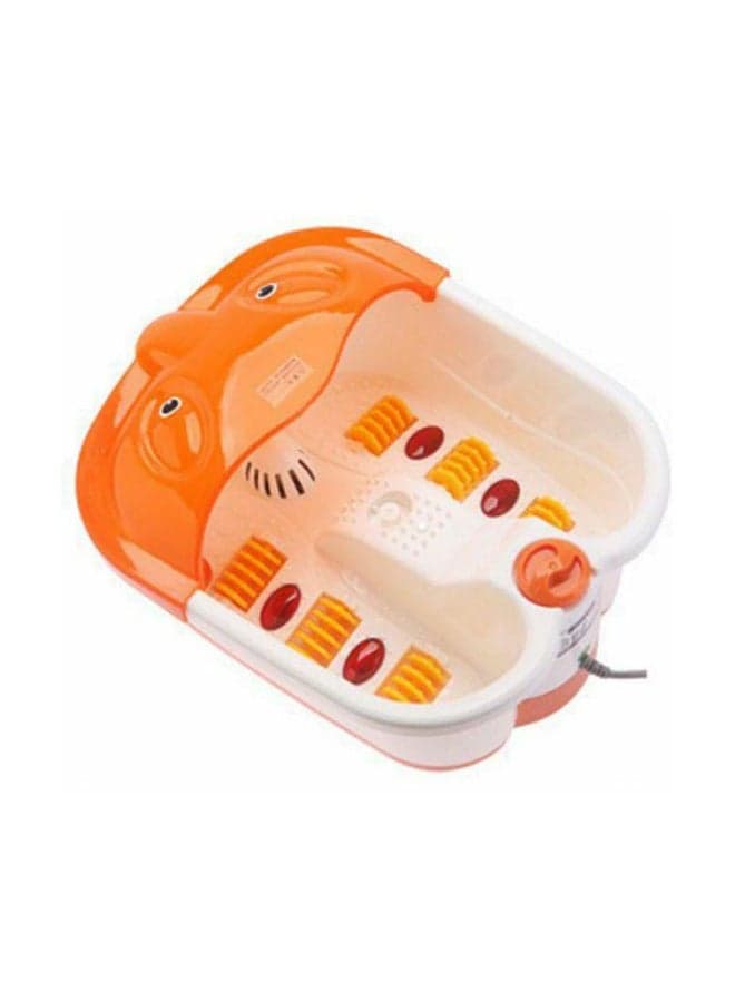 Foot Massager White Orange