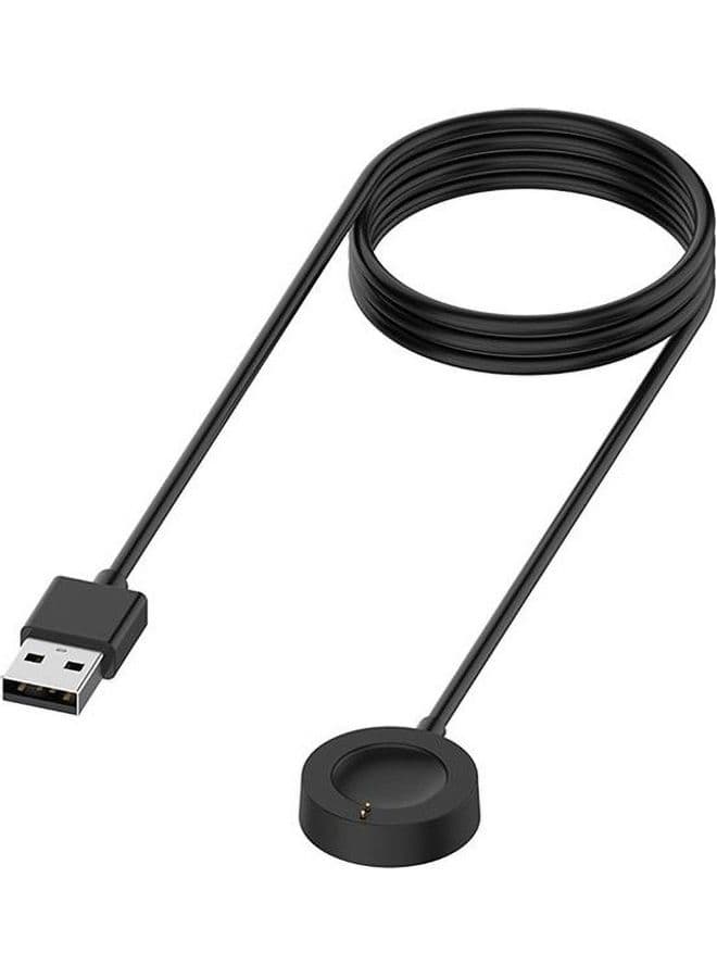 Magnetic Smart Watch USB Charging Cable Dock Wireless Charger for Fossil Gen 4 5 Black