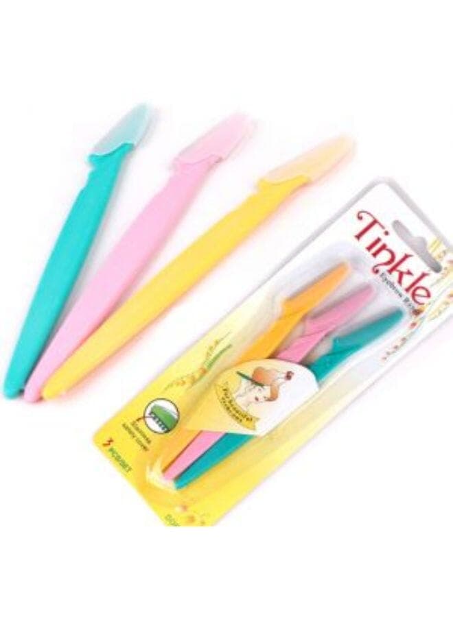 6-Piece Eyebrow Trimmer Set Multicolor