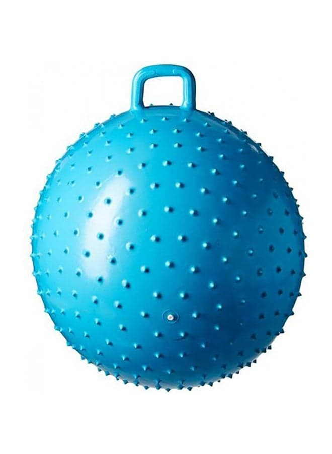 Bouncing Ball With Handle Blue