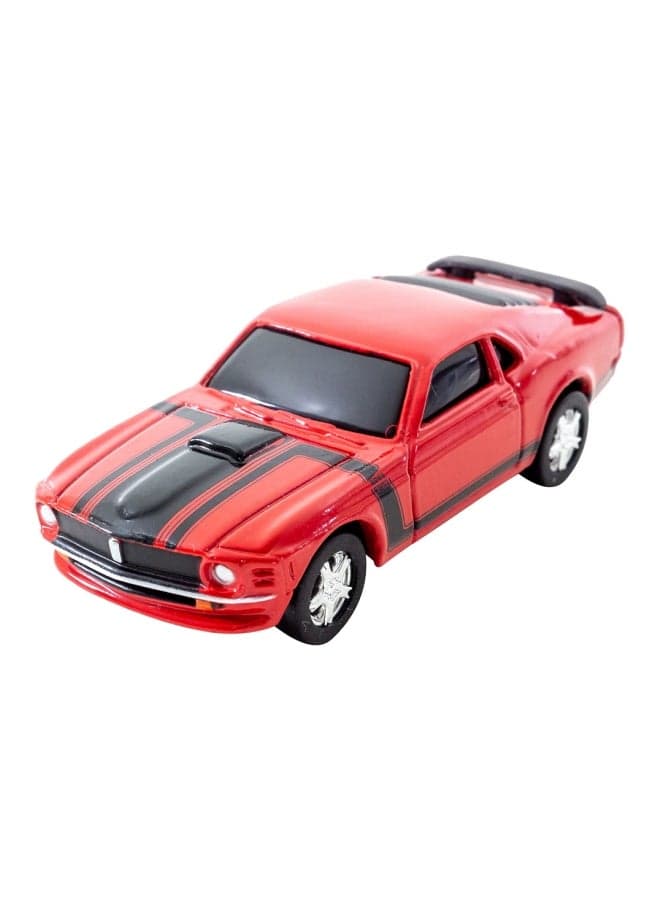 Pullback Real Gears Ford Mustang Vehicle Red