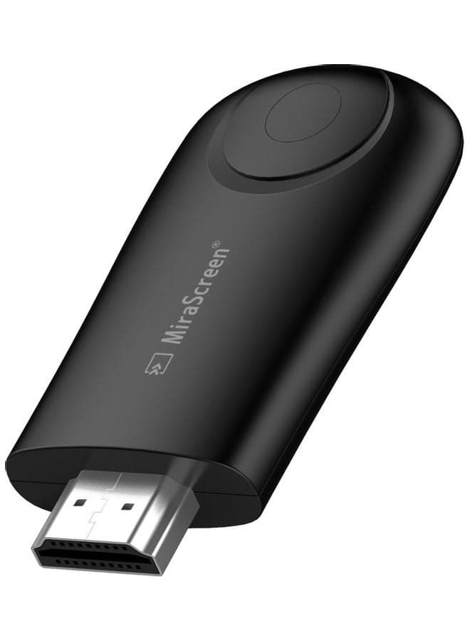 HD Dongle 2.4G Wireless Wifi Receiver Compatible with IOS Android V8280-V Black