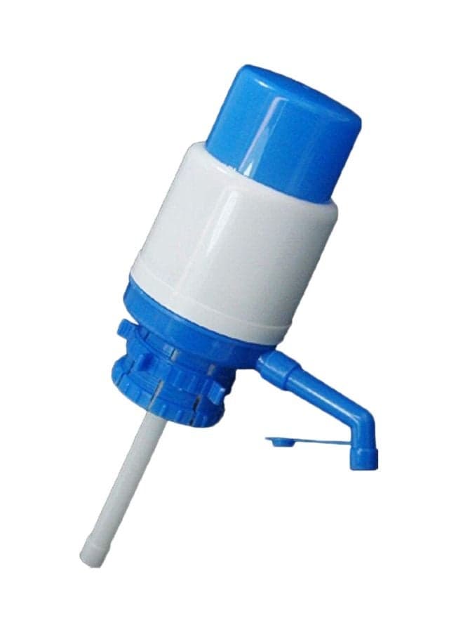Water Hand Press Pump Blue/White