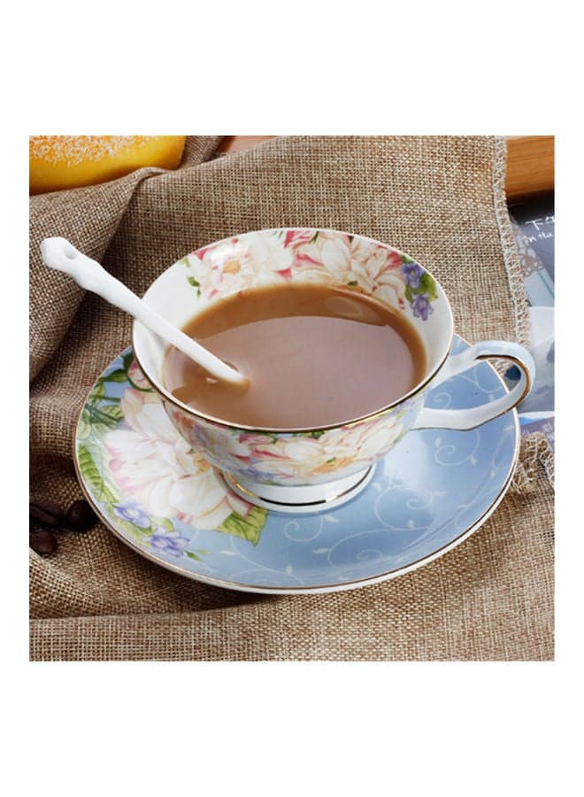 European Coffee Cup Blue