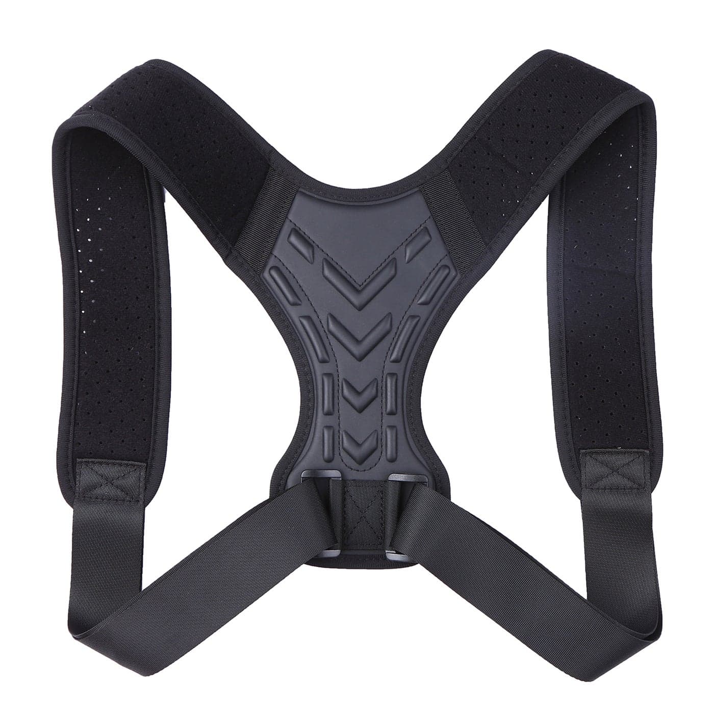 Extra Large Size Adjustable Posture Corrector Braze For Men And Women Black 25.00 X 4.00 X 17.00cm