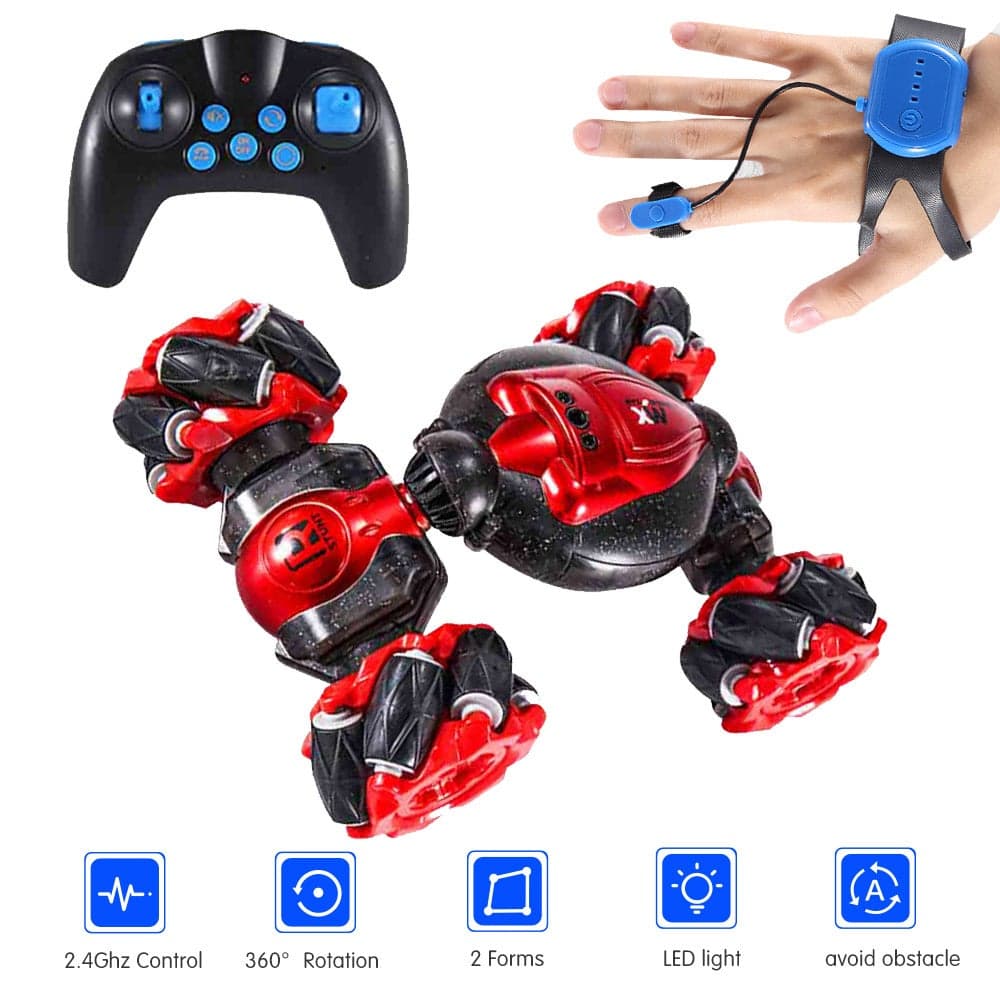 1827-20 Off-Road Flat Mode Avoid Obstacles 360° Rotation 4WD 2.4Ghz Racing RC Car 27.2cm